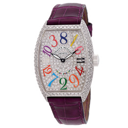 Franck Muller Cintree Curvex Crazy Hours Color Dreams Automatic Diamond Watch 7851 CH COL DRM D CD OG