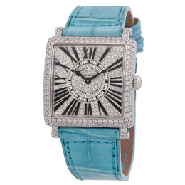 Franck Muller 6002 LQZD CD OG Master Square Color Dreams Diamond Quartz Watch