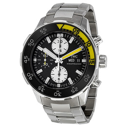Pre-owned IWC Aquatimer Chronograph Mens Watch iw376701