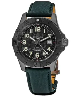 New Breitling Avenger S32320101B1X1 - Automatic GMT 44mm Night Mission Black Dial
