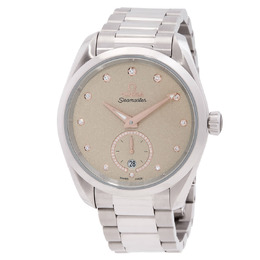 Omega Seamaster Automatic Chronometer Diamond Ladies Watch 220.10.38.20.59.001