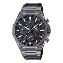 Часы Men's Casio Edifice Bluetooth Solar Energy Watch Solar Powered Mens Gray Analog, серый eqb-1100dc-1a | grey