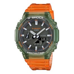 Часы Casio G-Shock Analog-Digital 'Red', оранжевый ga-2100hc-4aer | orange