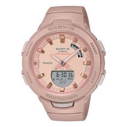 Часы Casio Baby-G 'Pink', розовый bsa-b100cs-4apr | pink