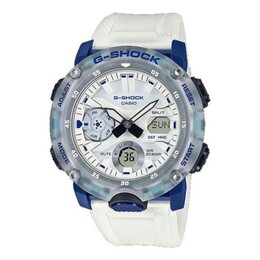 Часы Casio G-Shock Analog-Digital 'White Blue', белый ga2000hc7a | white