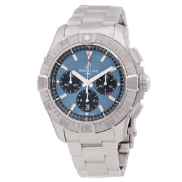 Breitling Super Avenger B01 Chronograph Automatic Blue Dial Mens Watch EB0148101C1E1