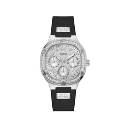 Guess gugw0619l1ac - Black Silicone Watch with Duchess-Dual Calendar