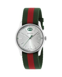 Часы G-Timeless, 38 мм Gucci, серебряный 5378433 | silver