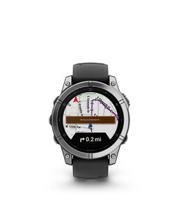 Fenix E, 47 мм, нержавеющая сталь/черные часы Garmin, черный 5308089 | black
