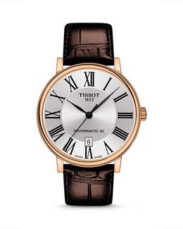 Часы Carson, 40 мм Tissot, коричневый 3806223 | brown