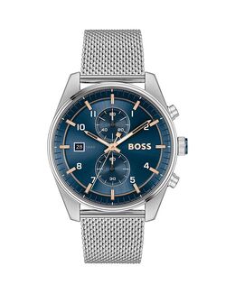 Часы мужские Skytraveller, 44 мм Hugo Boss, синий 5064107 | blue