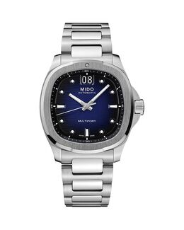 Часы Multifort TV Big Date, 41 мм Mido, синий 5123199 | blue