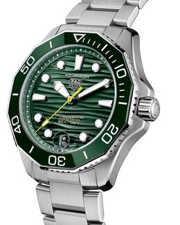 Часы Aquaracer Carrera, 42 мм Tag Heuer, зеленый 5202865 | green