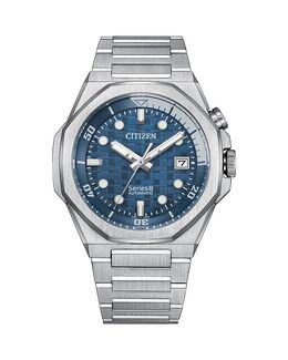 Часы серии 8, 43 мм Citizen, синий 5233772 | blue