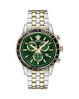 Спортивные часы-браслет с хронографом, 44 мм Versace, мультиколор 5465155 | multi