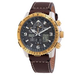 Citizen Promaster Skyhawk A-T Perpetual Alarm World Time Chronograph Mens Watch JY8084-09H