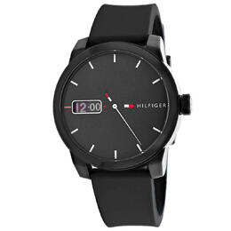 Tommy Hilfiger Mens Watch 1791382 Analog Classic Black Dial