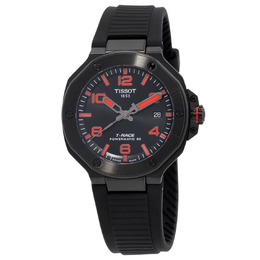 Tissot T-Race Powermatic 80 Automatic Black Dial Mens Watch T1418073705700