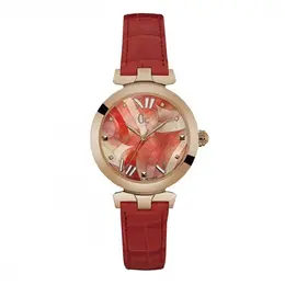 GC Orange Leather Watch gcy20004l3ac