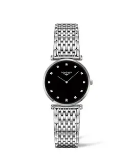 Longines La Grande Classique Quartz De Longines 29mm Black Dial Women's Watch l4.512.4.58.c
