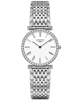 Longines La Grande Classique Quartz White Dial Diamond L4.523.0.11.C Women's Watch