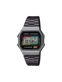 Часы Vintage Maxi X Uno A168WEUC-1AER Casio, черный vintage maxi x uno a168weuc-1aer | schwarz