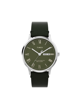Часы Waterbury Classic TW2W50500 Timex, зеленый waterbury classic tw2w50500 | grün