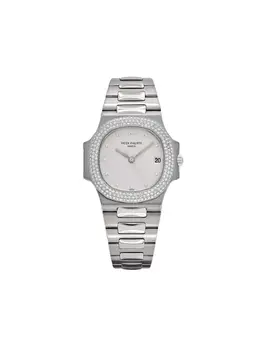 Patek Philippe 29795616 Pre-Owned Nautilus 37mm White Dial