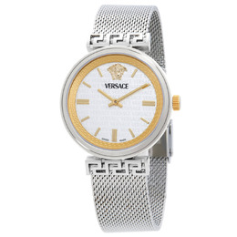 Versace Mythos Quartz White Dial Ladies Watch VETCA0424