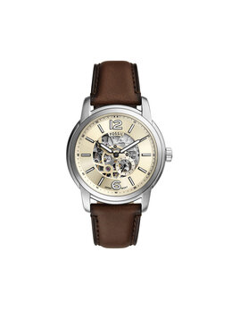 Часы Heritage Automatic Skeleton ME3264 Fossil, коричневый heritage automatic skeleton me3264 | braun