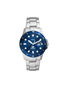 Часы Blue FS6029 Fossil, серебряный blue fs6029 | silberfarben