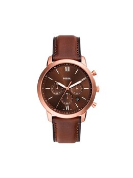Часы Neutra Chronograph FS6026 Fossil, коричневый neutra chronograph fs6026 | braun