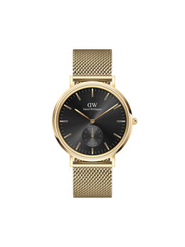 Часы Classic Multi-Eye Evergold Onyx DW00100713 Daniel Wellington, золотой classic multi-eye evergold onyx dw00100713 | goldfarben