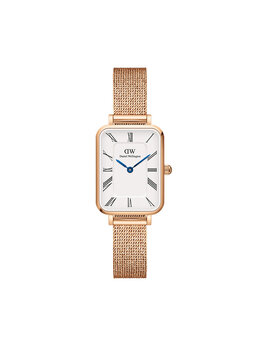 Часы Quadro Roman Numerals DW00100687 Daniel Wellington, золотой quadro roman numerals dw00100687 | goldfarben