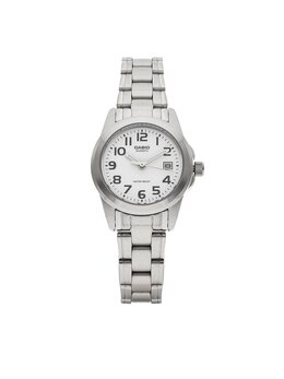 Часы LTP-1259PD -7BEG Casio, серебряный ltp-1259pd -7beg | silberfarben