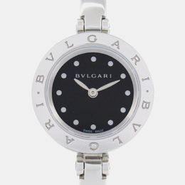 Bulgari Black Stainless Steel B.Zero1 BZ23S Quartz Women's Wristwatch 23 mm 1134719