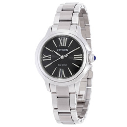 Citizen L Ceci Eco-Drive Black Dial Ladies Watch em1160-58e