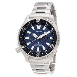 Citizen Promaster Lefty Automatic Blue Dial Mens Watch NY0136-52L