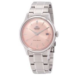 Orient Bambino Automatic Pink Dial Watch - RA-AC0M11Y