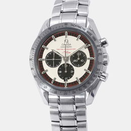 Omega Ivory Stainless Steel Speedmaster Schumacher 3853.32, Reference: 1134481