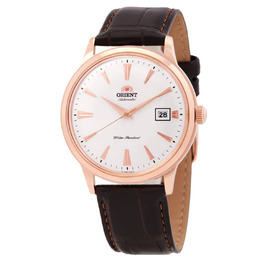 Orient Bambino Version 1 Automatic White Dial Watch TAC00002