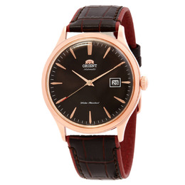 Orient Bambino Version 4 Brown Dial Automatic Watch TAC08001T