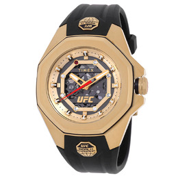 Timex UFC Pro TW2V86500JR: Gold-tone Stainless Steel Automatic Mens Watch