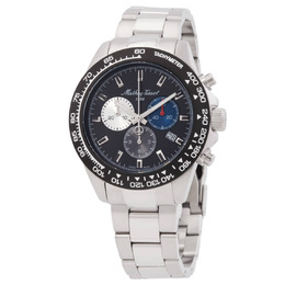 Mathey-Tissot Chrono II Chronograph Quartz Black Dial Mens Watch h938chan