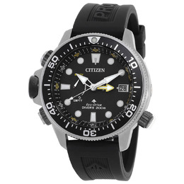 Citizen Promaster Sea Eco-Drive Black Dial Mens Watch BN2036-14E