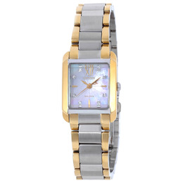 Citizen L Bianca White Mother of Pearl Dial Ladies Watch EW5554-58D