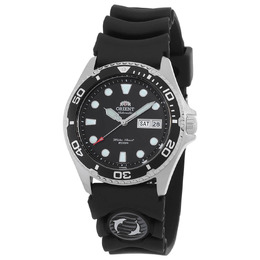 Orient Sports Mens Automatic Black Dial Watch TAA02007B