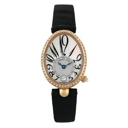 Pre-owned Breguet Reine De Naples Automatic Diamond White Dial Ladies Watch 8918br/58/964