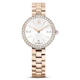 Swatch - Ladies Certa Quartz Crystal Silver Dial Watch Ref 5673013