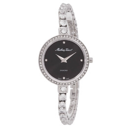 Mathey-Tissot Infinity Quartz Diamond Black Dial Ladies Watch d986san